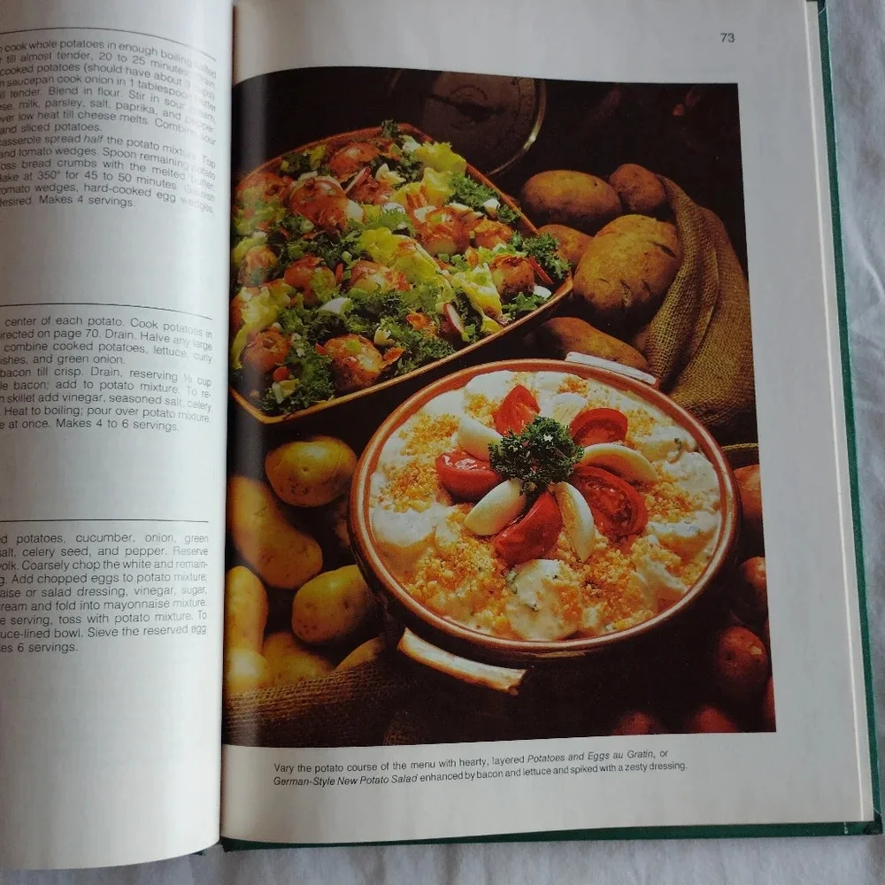 Vintage Better Homes & Gardens Vegetable and Salad Cookbooks 1977 1978 Recipes